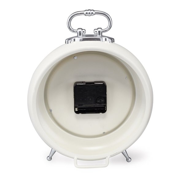 White Laurent Desk Clock - Picture 3 of 3